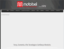 Tablet Screenshot of motobel.com.br